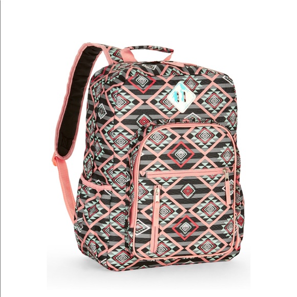 No Boundaries Other - Back to School Aztec Tribal Backpack book bag girl